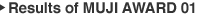 Results of MUJI AWARD 01