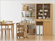 タモ材の家具