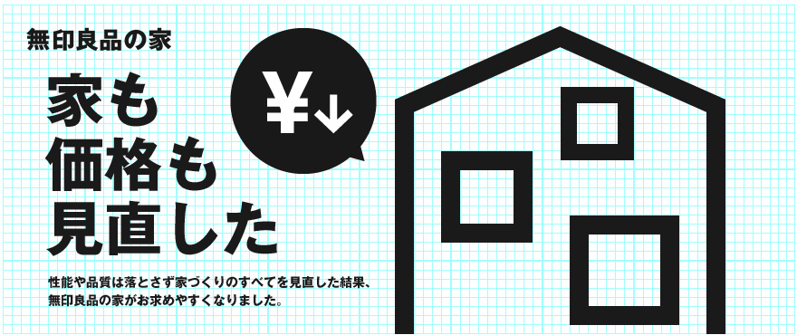 家も価格も見直した