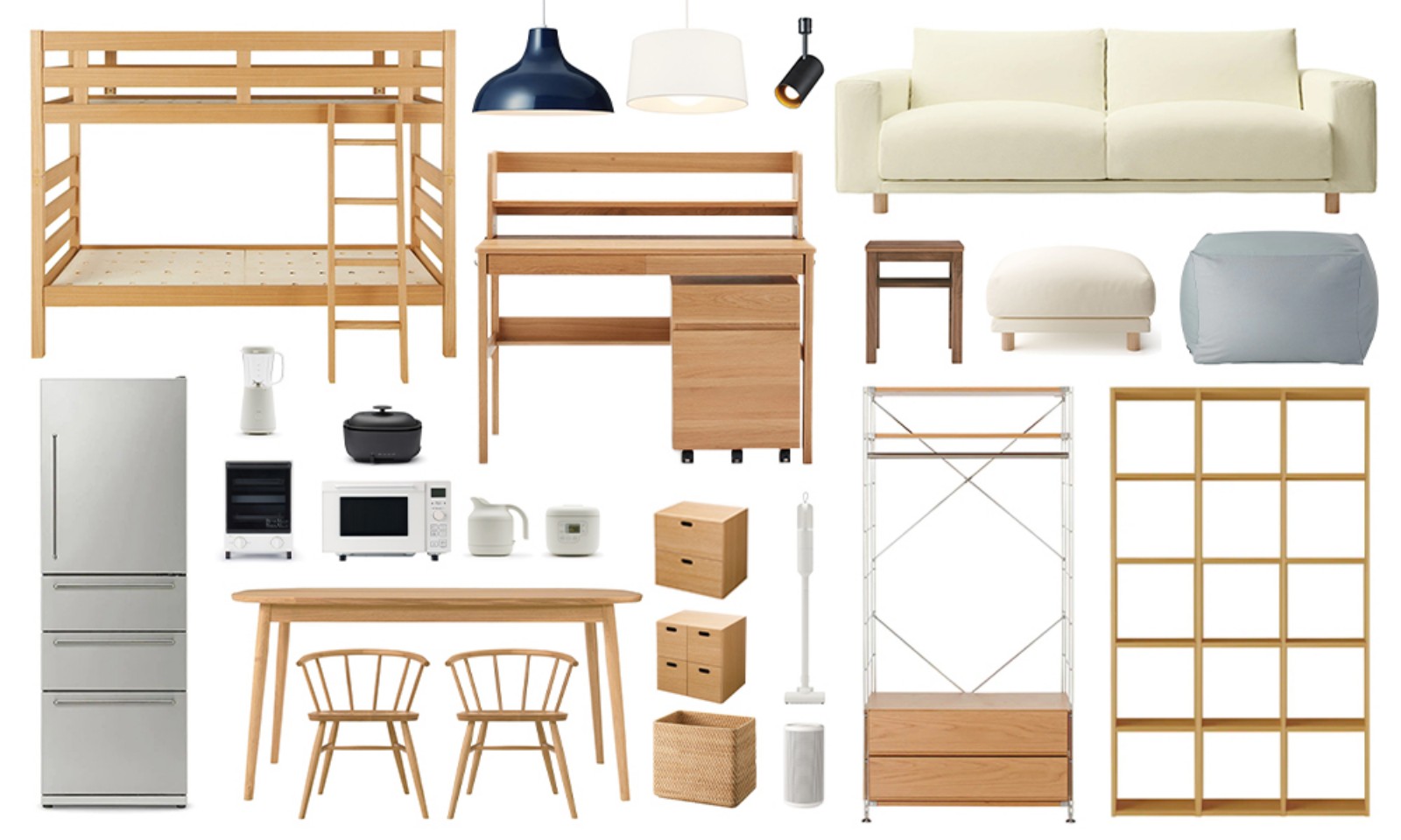 無印良品の家具30万円分をプレゼント