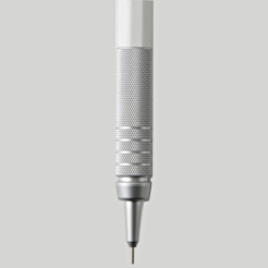 低重心シャープペン 白・0.3mm ペン・筆記用具 通販 無印良品