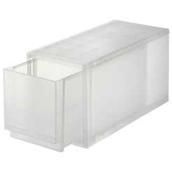 ポリプロピレン追加用ストッカー ｖ 約幅１８ 奥行４０ 高さ２１ｃｍ ポリプロピレン収納 通販 無印良品