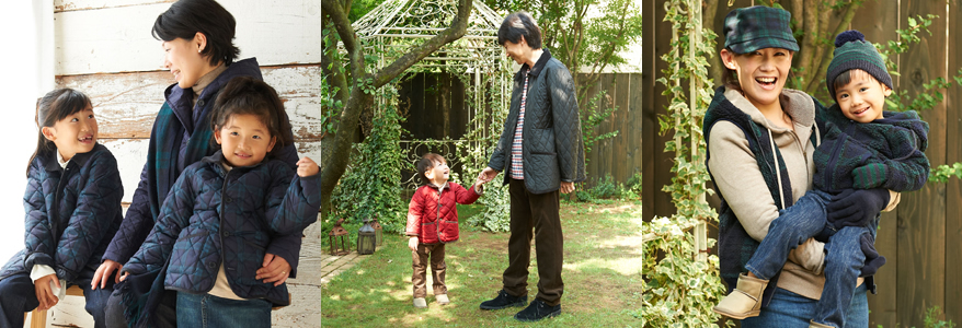 親子でおそろい