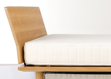 木製ベッドフレーム・シングル／タモ材・ナチュラル２００９ | 無印良品