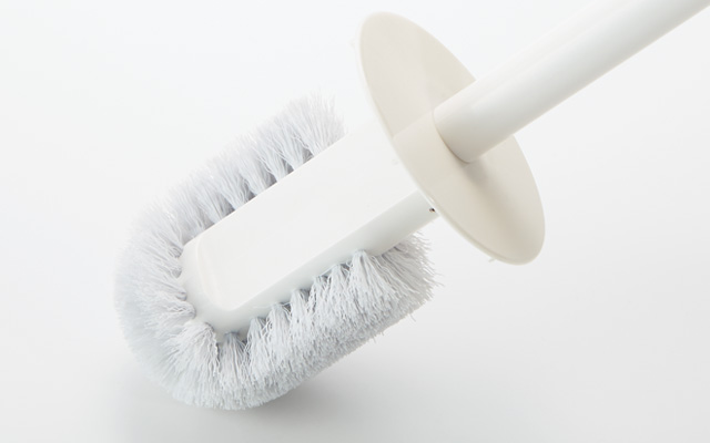 トイレブラシ ケース付 約幅１０ 奥行１０ 高さ３８ｃｍ トイレ用品 通販 無印良品