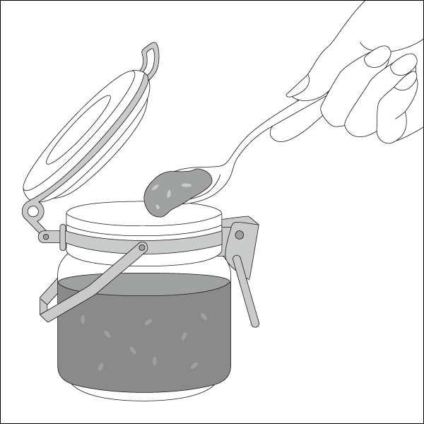 ソーダガラス密封ビン 約１７０ｍｌ 保存容器 通販 無印良品