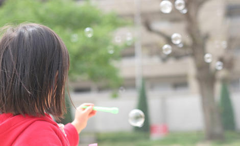 髪をプレゼントする