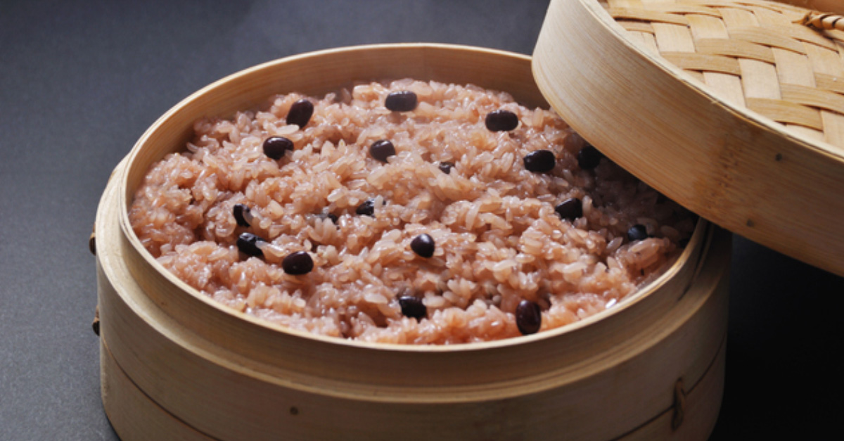 うれしい日のお赤飯