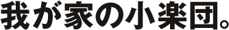 我が家の小楽団。