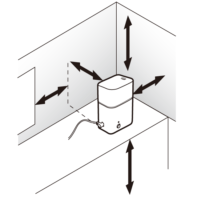加湿器 設置場所について 無印良品